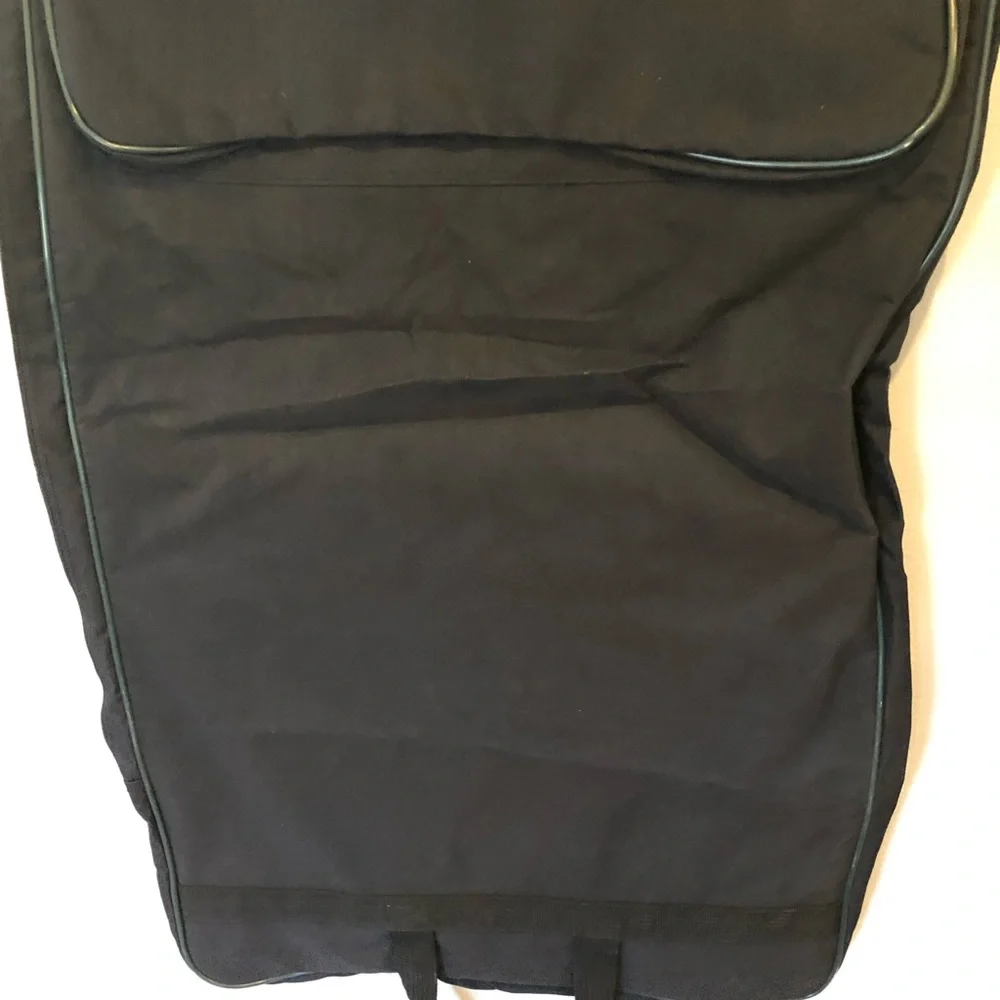 Ciao Black Men's Travel Garment Bag with Front Pocket